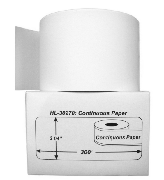 Dymo LV-30270 Compatible Receipt Paper